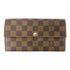 LOUIS VUITTON LV GHW Long Wallet N61734 Damier Ebene Brown