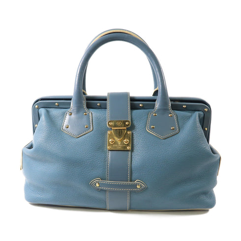 LOUIS VUITTON LV GHW Suhali Lingenieux PM Handbag Leather M91805 Blue
