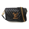 LOUIS VUITTON LV GHW New Wave 2 Way Bag M56461 Calfskin Leather Black