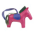 HERMES Rodeo MM Charm Milo Lambskin Leather Purple Blue Green