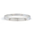 CARTIER 4 Diamonds Love Bangle 18K White Gold Cartier #17 #16.25cm