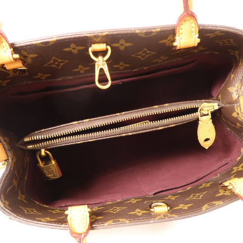 LOUIS VUITTON LV GHW Montaigne 2 Way Bag M41056 Monogram Brown