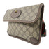 GUCCI GG GHW Neo Vintage GG Supreme Waist Belt Bag 493930 Coated Canvas Brown