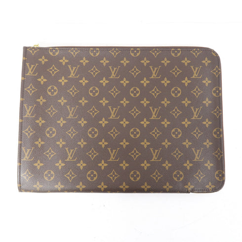 LOUIS VUITTON LV GHW Accessories Clutch Bag Pouch M53456 Monogram Brown