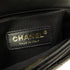 CHANEL Quilted CC GHW Waist Bag 91827 Calfskin Leather Black