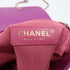 CHANEL Quilted CC GHW Chain Shoulder Bag AS2321 Lambskin Leather Purple