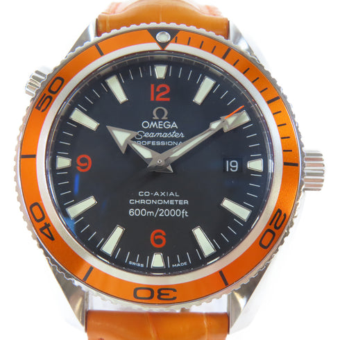 OMEGA Seamaster Planet Ocean Automatic Watch 29095038/2007 Stainless Steel Black