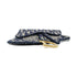 Christian Dior CD GHW Saddle Oblique Waist Bag Canvas Blue