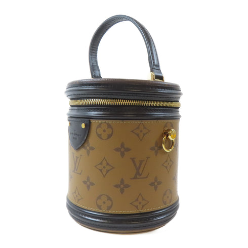 LOUIS VUITTON LV GHW Cannes 2 Way Shoulder Bag M43986 Monogram Reverse Brown v3