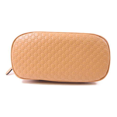 GUCCI GG GHW Mini Dome 2 Way Shoulder Bag Handbag 449654 Calfskin Leather Brown