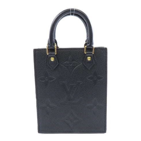 LOUIS VUITTON LV GHW Petit Sac Plat 2way Shoulder Bag M80478 Monogram Empreinte