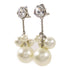 Miu Miu Earrings PVC/Metal White/Silver