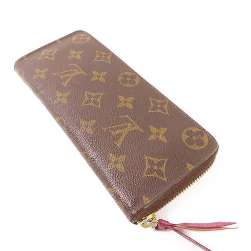 LOUIS VUITTON LV GHW Clemence Wallet M60742 Monogram Brown