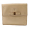 SALVATORE FERRAGAMO GHW Wallet Calfskin Leather