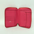 HERMES PHW Azap Wallet Zipper Wallet Chevre Leather Rose Mexico