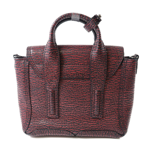 3.1 Phillip Lim SHW 2Way Shoulder Hand Bag Calfskin Leather Red