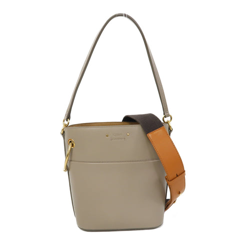 Chloe GHW 2 Way Shoulder Bag Handbag 03187565 Leather Brown