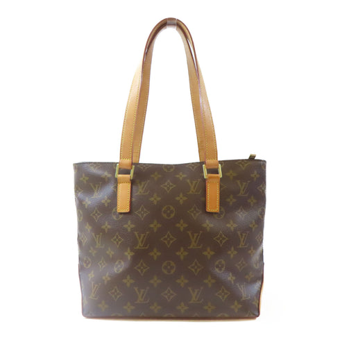 LOUIS VUITTON LV GHW Cabas Piano Shoulder Handbag M51148 Monogram Brown