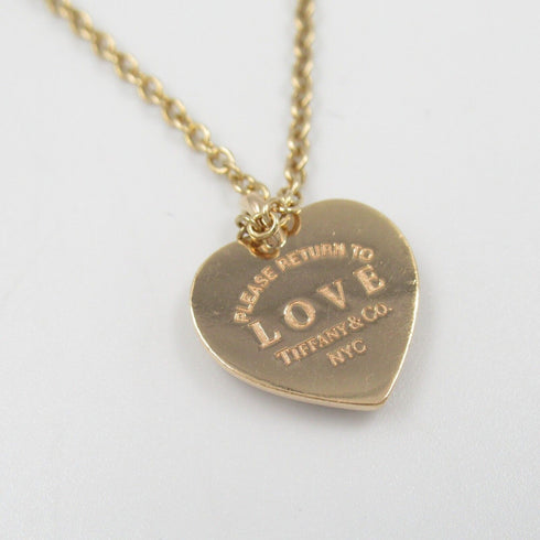 TIFFANY&CO Love Heart Tag Key Bracelet Diamond 18K Pink Gold