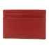 CHANEL CC Card case Calfskin Leather Red