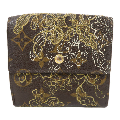 LOUIS VUITTON LV GHW Portefeuille Elise Wallet M95396 Monogram Dantiel Brown