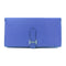 HERMES PHW Bearn Long Wallet Veau Epsom Blue