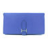 HERMES PHW Bearn Long Wallet Veau Epsom Blue