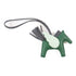 HERMES Rodeo Pegase PM Charm Swift Leather Vert Moyen/Black