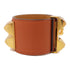 HERMES GHW CDC Bracelet Veau Swift Leather Brown