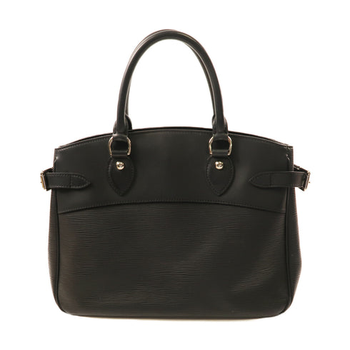 LOUIS VUITTON LV SHW Passy Handbag Epi Leather M59262 Black