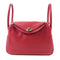 HERMES PHW Lindy 26 2 Way Bag Evercolor Leather