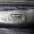 PRADA SHW 2 Way Shoulder Bag Calfskin Leather Grey/Black
