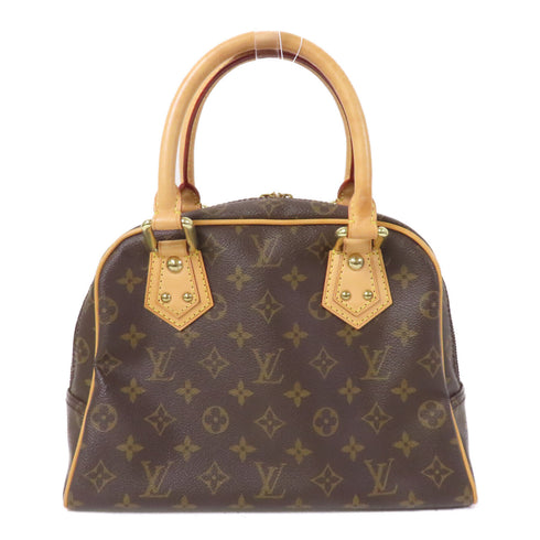 LOUIS VUITTON LV GHW Manhattan PM Handbag M40026 Monogram Brown