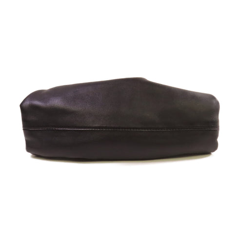 BOTTEGA VENETA BV Mini Pouch Shoulder Bag Crossbody Calfskin Leather Black