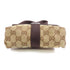 GUCCI GG SHW Waist Bag 131236 Canvas Brown