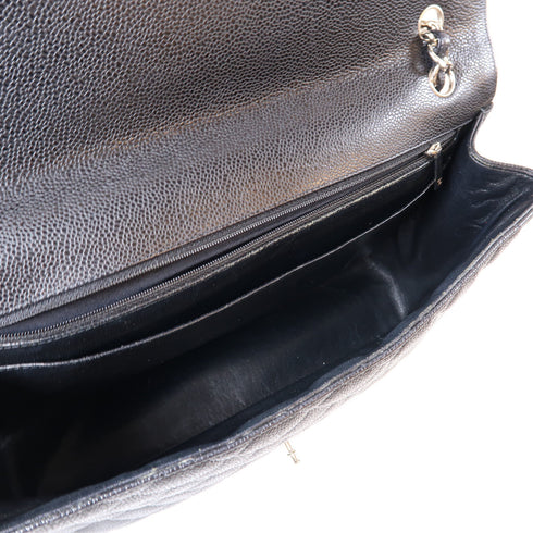 CHANEL CC SHW Classic Chain Shoulder Bag A58601 Leather Black