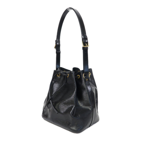 LOUIS VUITTON LV GHW Noe Shoulder Bag M40752 Epi Black