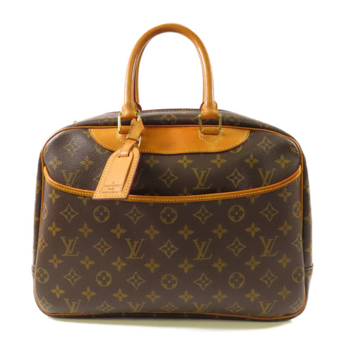 LOUIS VUITTON LV GHW Deauville Handbag M47270 Monogram Brown