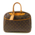 LOUIS VUITTON LV GHW Deauville Handbag M47270 Monogram Brown