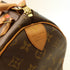 LOUIS VUITTON LV GHW Speedy 35 Handbag Monogram M41107 Brown