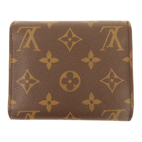 LOUIS VUITTON LV GHW Ariane Wallet M62036 Monogram Brown Bordeaux Color