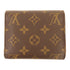 LOUIS VUITTON LV GHW Ariane Wallet M62036 Monogram Brown Bordeaux Color