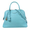 HERMES PHW Bolide 31 2 Way Shoulder Bag Handbag Clemence Leather Bleu Atoll/Blue