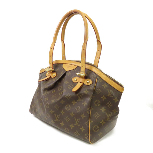 LOUIS VUITTON LV GHW Tivoli GM Shoulder Bag M40144 Monogram Brown v11