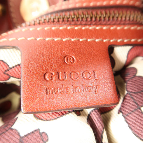 GUCCI GG GHW Handbag Shoulder Bag 203623 Calfskin Leather Brown