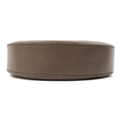 GUCCI GG GHW Ophidia GG Chain Shoulder Bag 550618 Coated Canvas Brown