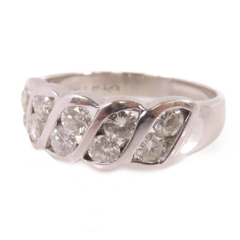 Jewelry Diamond Ring US#5.25 18K White Gold v1