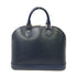 LOUIS VUITTON LV SHW Alma PM 2 Way Shoulder Handbag M40948 Epi Leather Navy