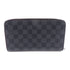 LOUIS VUITTON LV SHW Zippy Organizer Wallet N60111 Damier Graphite Black Grey