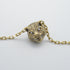 GUCCI GG Onyx Diamond Bracelet 18K Yellow Gold